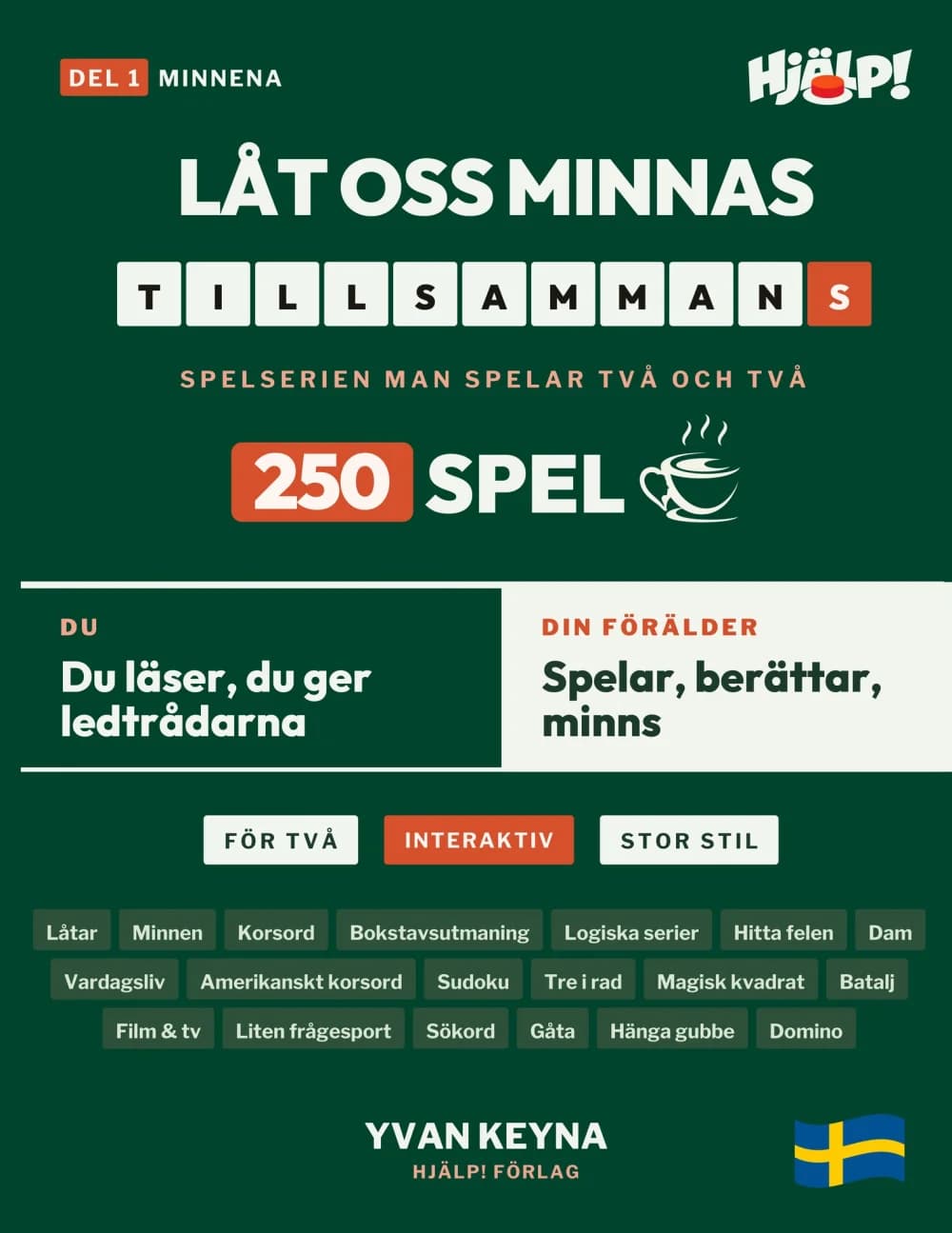 Omslag till boken ”Låt oss minnas tillsammans”